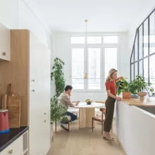 Alpha Vinyl BLOS Homokszínű Parti Tölgy SPC Padló alátéttel
