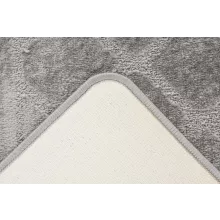 Bari Silver Fürdőszoba szőnyeg 50x80 cm + 50x40 cm