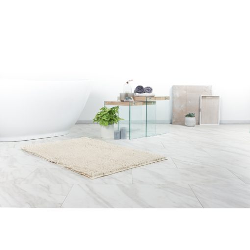 Fluffy Ivory Fürdőszoba szőnyeg 50x90 cm