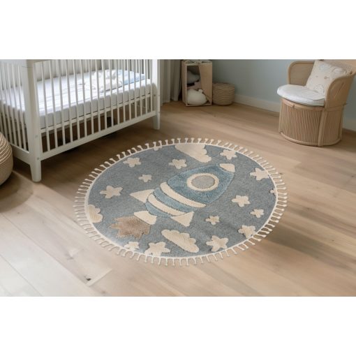 Fano 391 space gyerekszőnyeg 133 cm-es kör