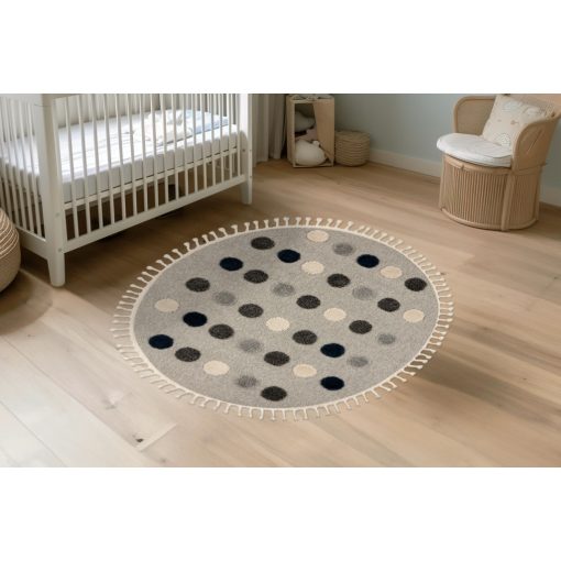 Fano 394 dots gyerekszőnyeg 133 cm-es kör