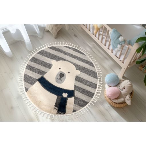 Fano 398 bear gyerekszőnyeg 133 cm-es kör