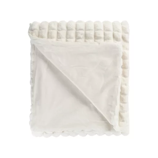 Harmony Blanket Ivory takaró 150x200 cm