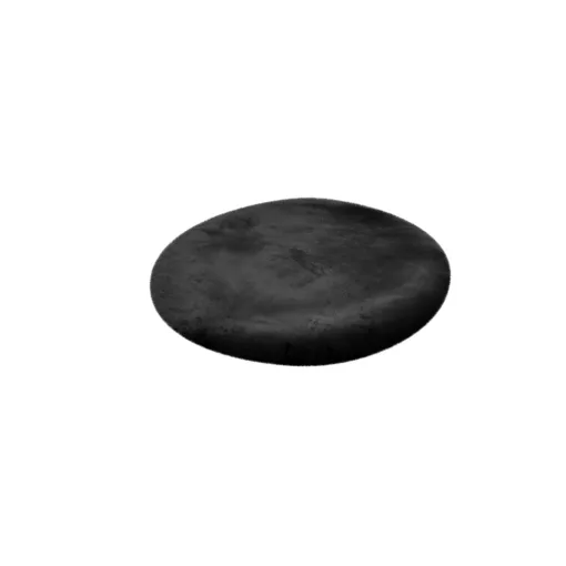 Heaven 800 black szőnyeg 120 cm-es kör