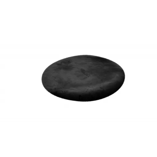Heaven 800 black szőnyeg 160 cm-es kör