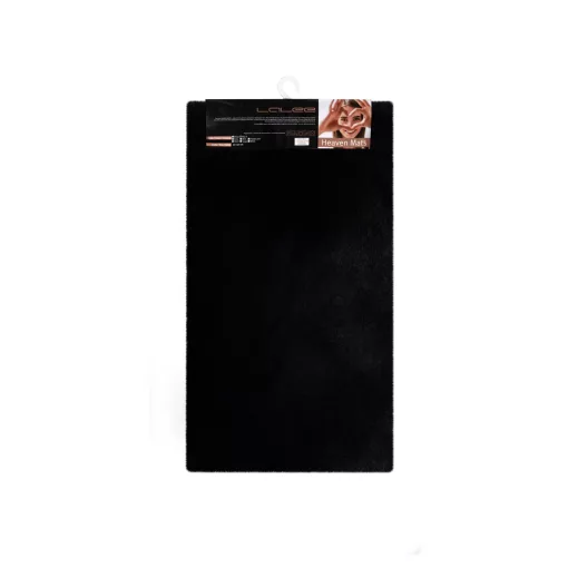 Heaven Mats Black Fürdőszoba szőnyeg 50x90 cm