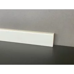 4 cm Magas Szögletes Fehér Szegélyléc
