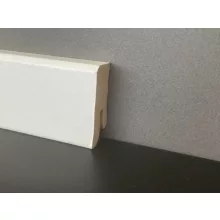 4 cm Magas Szögletes Fehér Szegélyléc
