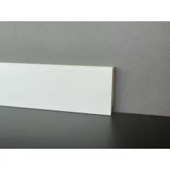 6 cm Magas Szögletes Fehér Szegélyléc