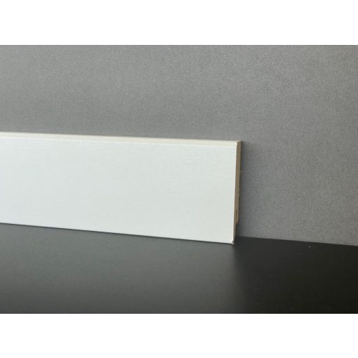 6 cm Magas Szögletes Fehér Szegélyléc