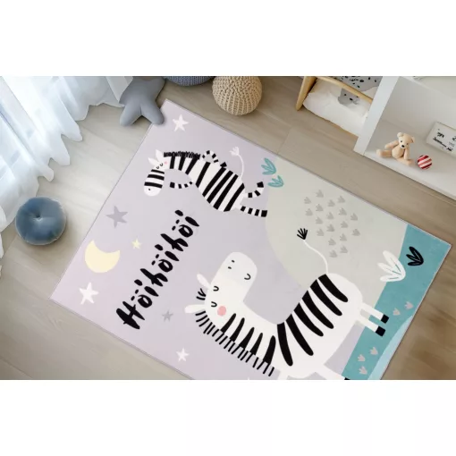 Magic Kids 103 Dancing Zebra Gyerekszőnyeg 115x160 cm