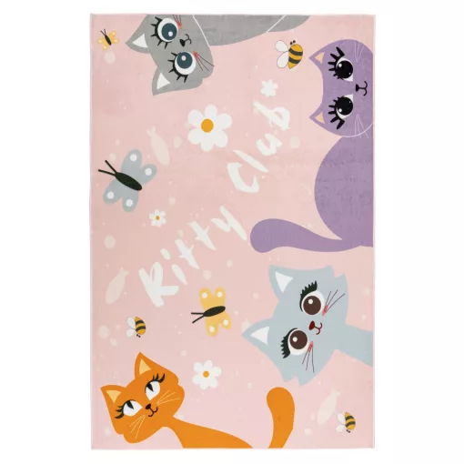 Magic Kids 104 Kitty club Gyerekszőnyeg 115x160 cm