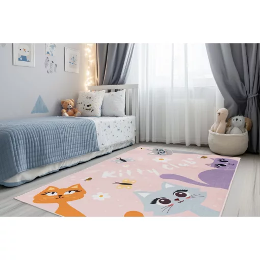 Magic Kids 104 Kitty club Gyerekszőnyeg 115x160 cm