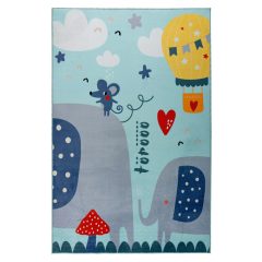 Magic Kids 105 Cute elephants Gyerekszőnyeg 115x160 cm