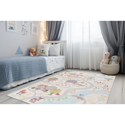 Magic Kids 108 Farm house Gyerekszőnyeg 115x160 cm