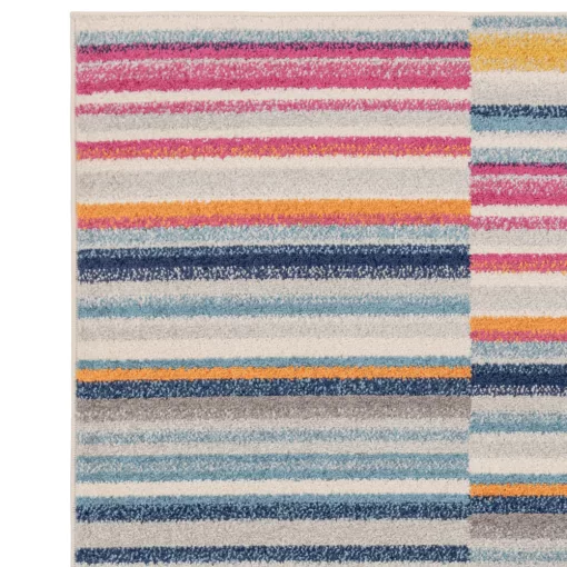 Muse Multi-Coloured Stripe szőnyeg 80x150 cm
