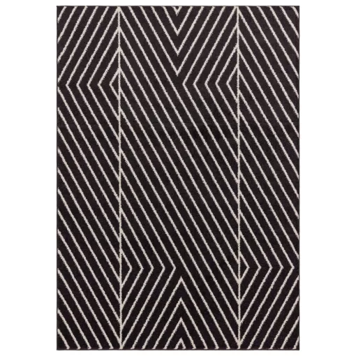 Muse Black Linear szőnyeg 80x150 cm