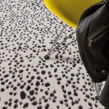 Muse Black Spotty szőnyeg 80x150 cm