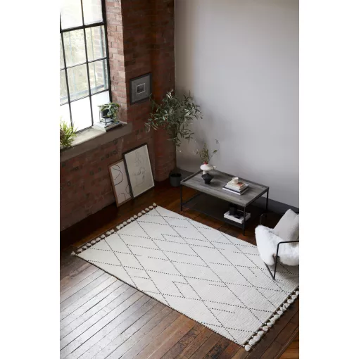 Nepal Cream/Black  Linear  szőnyeg  200x290 cm