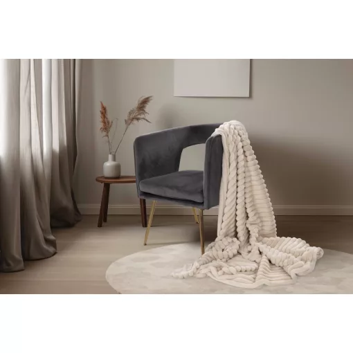 Plush 500 Beige takaró 150x200 cm