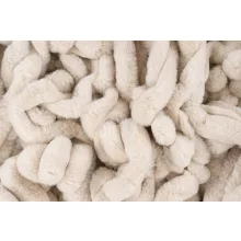 Plush 500 Beige takaró 150x200 cm