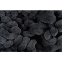 Plush 500 Graphite takaró 150x200 cm