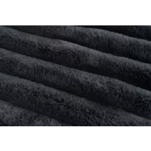 Plush 500 Graphite takaró 150x200 cm