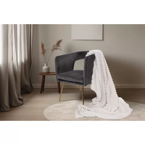 Plush 500 Ivory takaró 150x200 cm