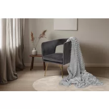 Plush 500 Silver takaró 150x200 cm