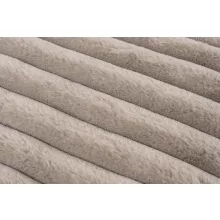 Plush 500 Taupe takaró 150x200 cm