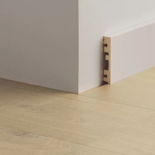 Festhető 7,7cm Magas Szegélyléc Quick Step Laminált Padlókhoz