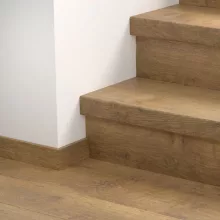 Eligna antikolt olajkezelt matt tölgy Quick Step bullnose lépcsőburkolat