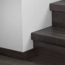 Eligna sötét newcastle tölgy Quick Step bullnose lépcsőburkolat