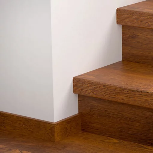 Eligna merbau Quick Step bullnose lépcsőburkolat
