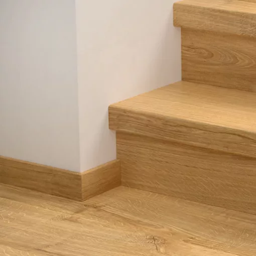 Bloom őszi mézszínű tölgy Quick Step bullnose lépcsőburkolat