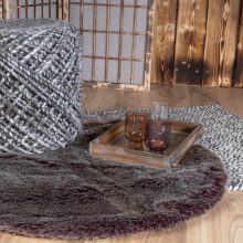 My Samba Mauve szőnyeg 80 cm-es kör