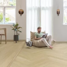 Pristine Világos Természetes Serene Tölgy ragasztós vinylpadló