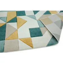   Sketch Shapes Green szőnyeg