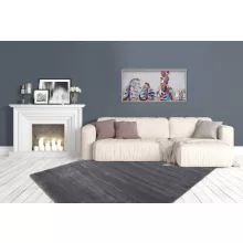 Softtouch Grey szőnyeg 80x150 cm