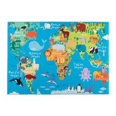 My Torino Kids World Map szőnyeg 80x120 cm