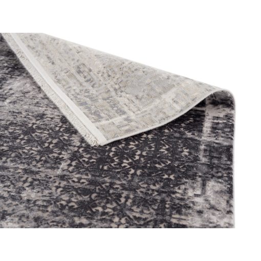 Vision 211040 Virágmintás Anthracite szőnyeg 80x150 cm