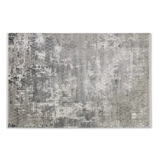 Vision 212040 Hálómintás Antracit szőnyeg 80x150 cm