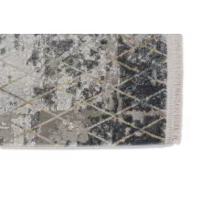 Vision 212040 Hálómintás Antracit szőnyeg 80x150 cm