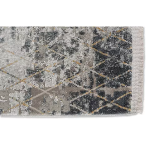 Vision 212040 Hálómintás Antracit szőnyeg 80x150 cm