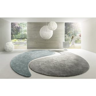 Kör és egyedi formájú szőnyegek