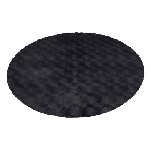 Diamond Cut 800 anthracite  szőnyeg 120 cm-es kör