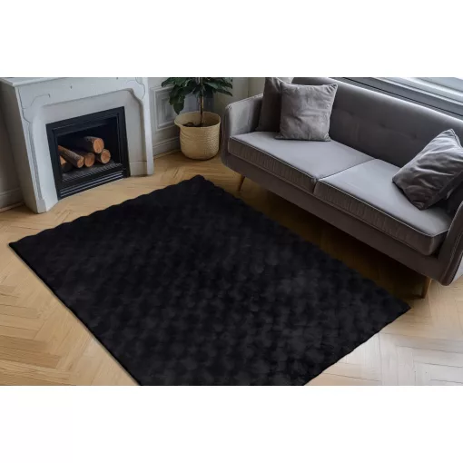 Diamond Cut 800 anthracite szőnyeg 80x150 cm