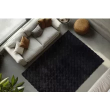 Diamond Cut 800 anthracite szőnyeg 80x150 cm