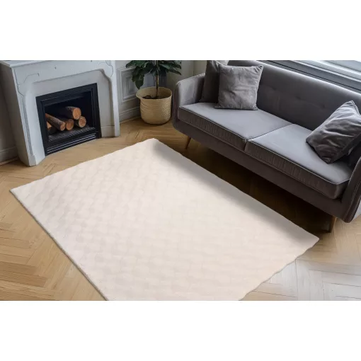Diamond Cut 800 cream szőnyeg 80x150 cm