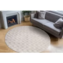 Diamond Cut 800 grey szőnyeg 120 cm-es kör